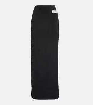 Юбка макси из коллаборации с Kim DOLCE&GABBANA, черный