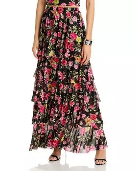 Юбка макси из сетчатой ткани Jace AFRM, розовый