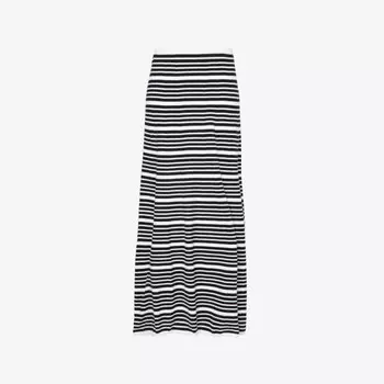 Юбка макси из трикотажного полотна с полосатым узором Eva 4Th & Reckless, мультиколор