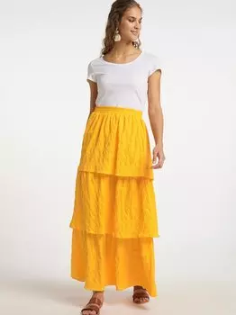 Юбка макси Izia, оранжевый