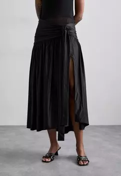 Юбка макси JUPE Rabanne, черный