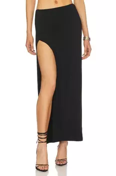Юбка макси кира Indah, черный