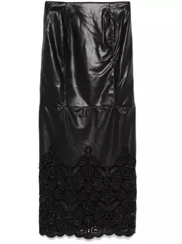 Юбка макси коблат Sabina Musayev, черный