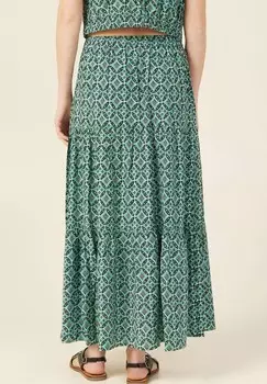 Юбка макси LANGER, AUSGESTELLTER BONOBO Jeans, зеленый