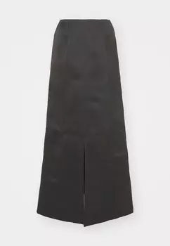 Юбка макси LOWWAIST LONG SKIRT HABEY CLUB, черный