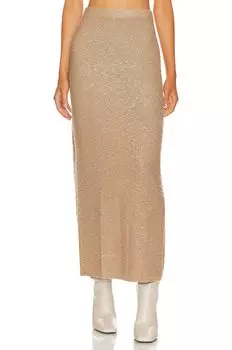 Юбка макси LPA Milas, кэмел