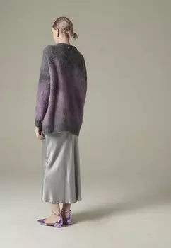 Юбка макси Manila Grace, серый