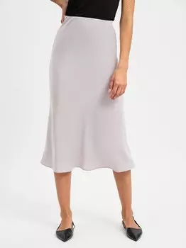 Юбка макси Marie Lund, серебряный