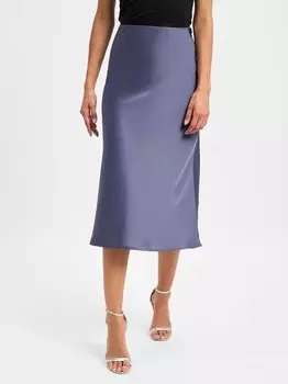 Юбка макси Marie Lund, серый