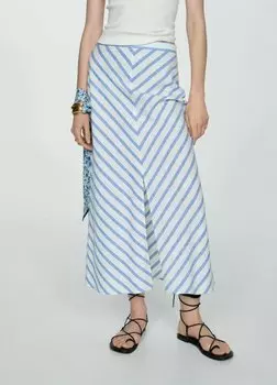 Юбка макси MARINA Mango, белый