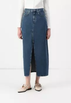 Юбка макси MAXI SKIRT Pepe Jeans, деним