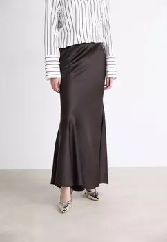 Юбка макси MERMAIDCRAS SKIRT Cras, коричневый