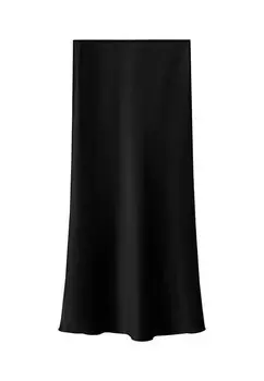 Юбка макси MIA Mango, черный