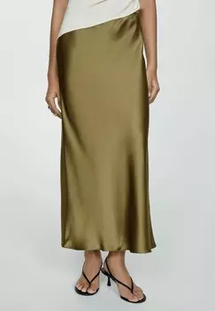Юбка макси MIA Mango, зеленый