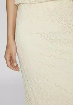 Юбка макси MIDI BESTICKTER VILA, бежевый