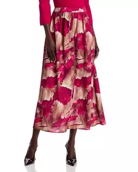 Юбка макси Misook, розовый