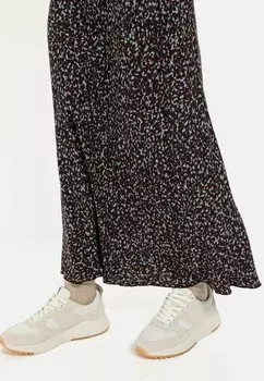 Юбка макси MIT ALLOVER-PRINT camel active, бежевый