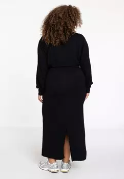 Юбка макси MIT KORDELVERSCHLUSS Yoek, черный