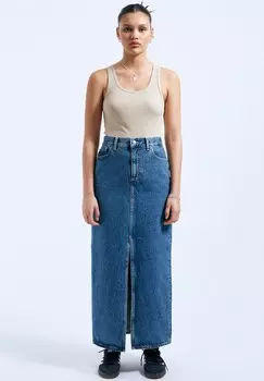 Юбка макси MYRA Dr.Denim, синий деним