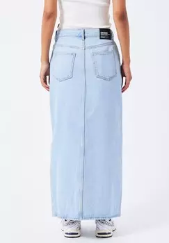Юбка макси MYRA Dr.Denim, светло-голубой деним