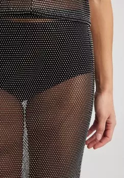 Юбка макси NA-KD, черный