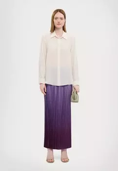 Юбка макси NEMI MAX&Co., фиолетовый