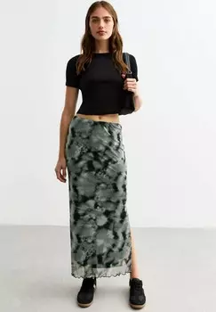 Юбка макси New Look, светло-серый