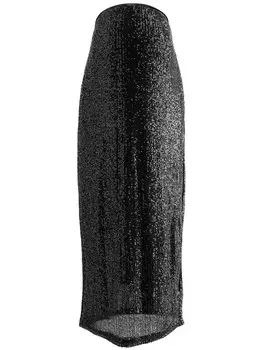 Юбка макси Next Skirt, черный