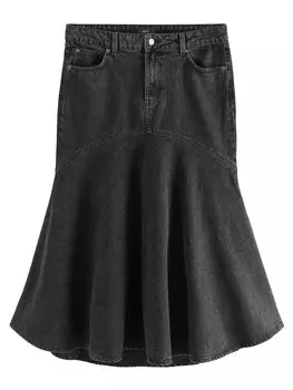 Юбка макси Next Skirt, черный