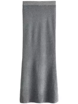 Юбка макси Next Skirt Enger, серый