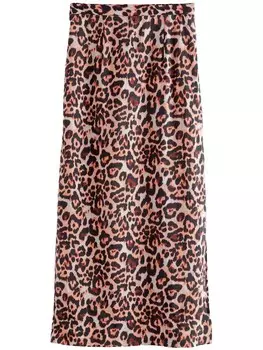 Юбка макси Next Skirt, коричневый
