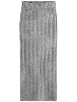Юбка макси Next Skirt, серый