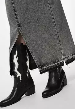 Юбка макси NORA Pieces, серый