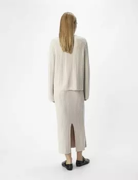 Юбка макси Object, бежевый