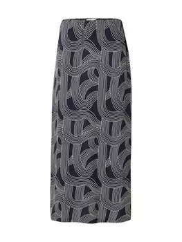 Юбка макси OBJECT Skirt, ночной синий