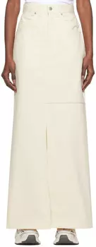 Юбка макси Off White Amp Denim Axel Arigato