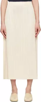 Юбка макси Off-White Monthly Colors December PLEATS PLEASE ISSEY MIYAKE