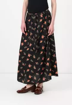 Юбка макси OLMVIC JASMIN LONG SKIRT ONLY MATERNITY, черный