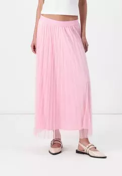 Юбка макси ONLCARLEY STONE SKIRT BOX - Pleated skirt ONLY, светло-розовый
