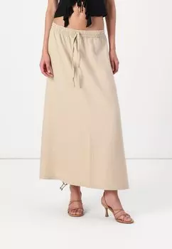 Юбка макси ONLCARO LONG SKIRT ONLY, бежевый