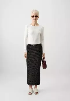 Юбка макси ONLLEXI SKIRT ONLY Petite, черный