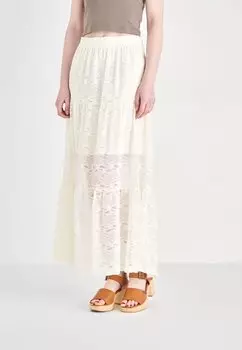 Юбка макси ONLLUNA LONG SKIRT ONLY, кремовый