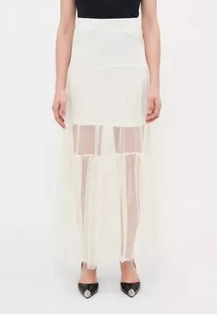 Юбка макси ONLTULLA LONG SKIRT ONLY Tall, кремовый