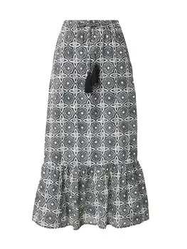 Юбка макси ONLY Skirt ONLMILEY, черный