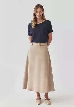 Юбка макси ORMI TATUUM, бежевый