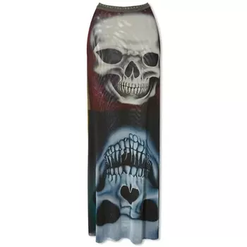 Юбка макси Ottolinger Mesh, черный