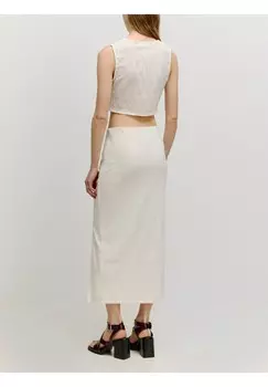 Юбка макси OURANIA EDITED, бежевый