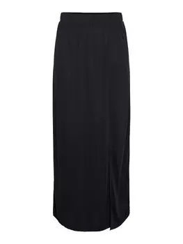 Юбка макси PIECES Skirt ANORA, черный