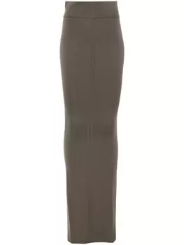 Юбка макси Pillar Rick Owens, серый