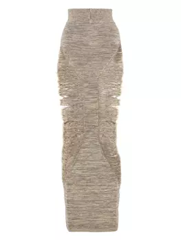 Юбка макси Pillar Rick Owens, золотой